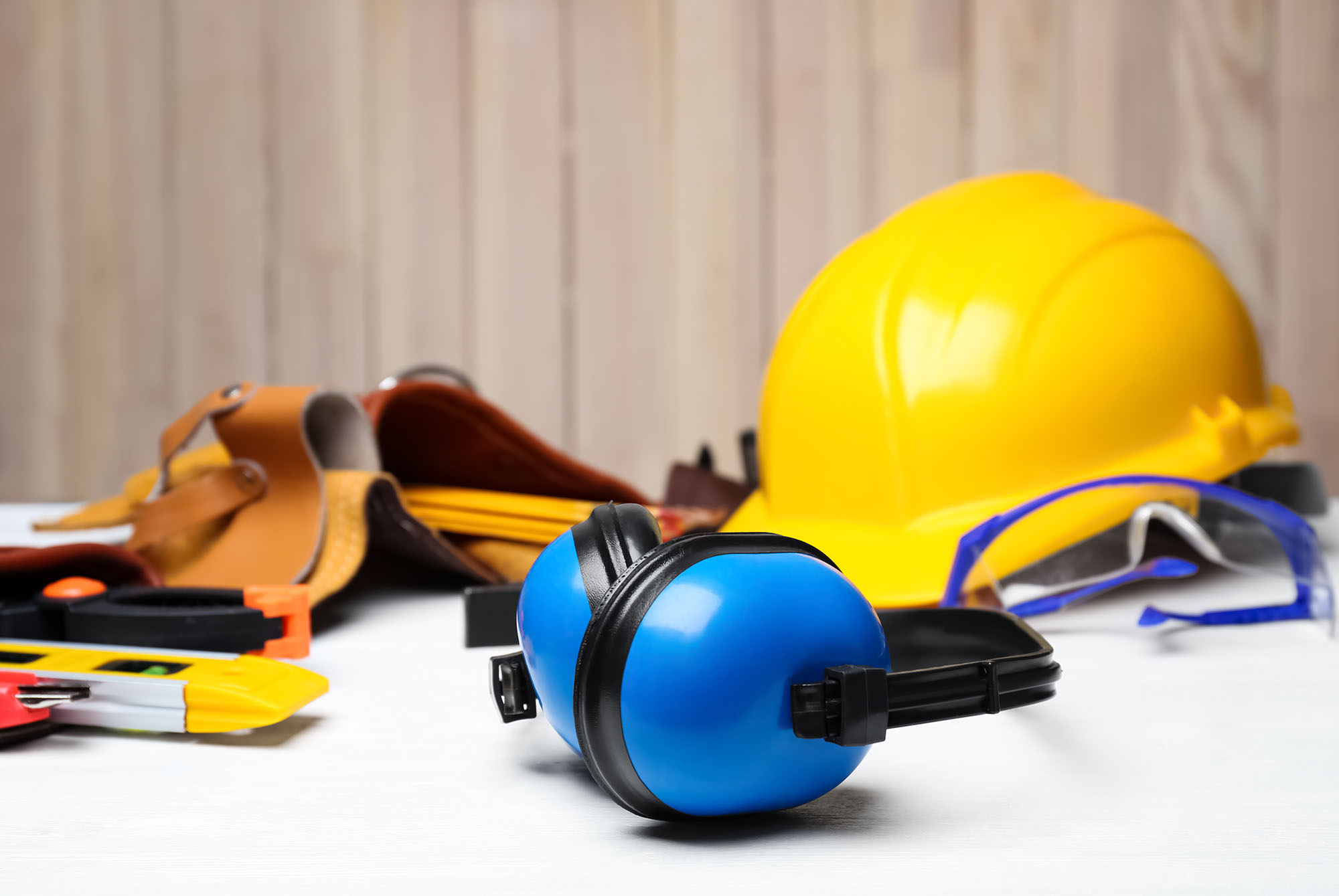 PPE personal proective equipment. workplace injury industrial accident claims