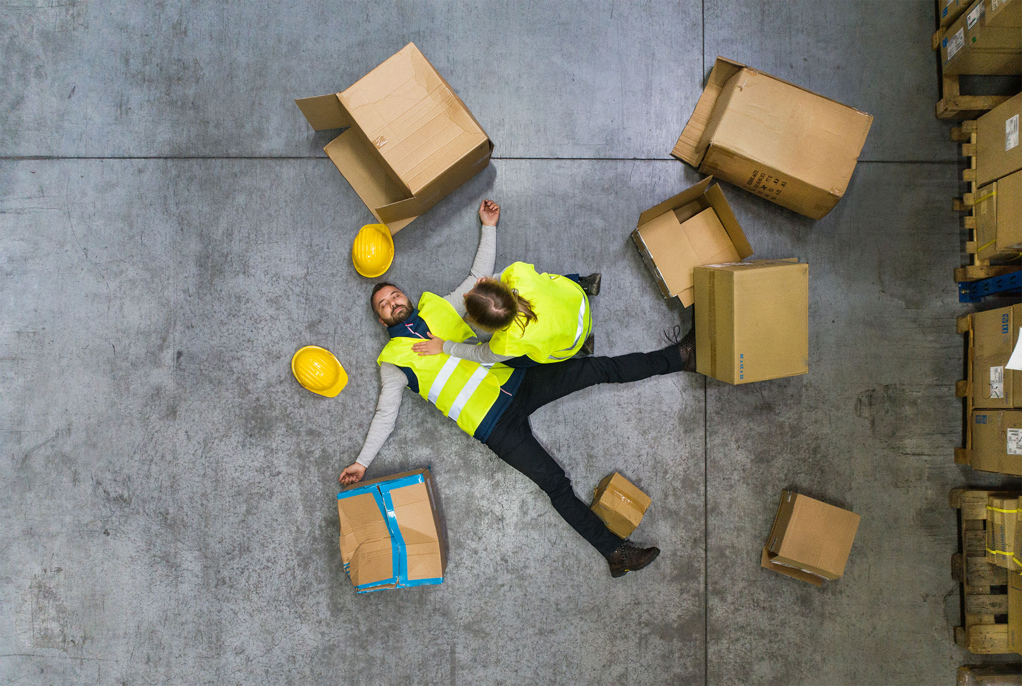slip, trip, fall at the workplace - personal injury compensation
