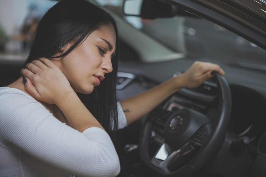 neck injury whiplash from car accident compensation claims